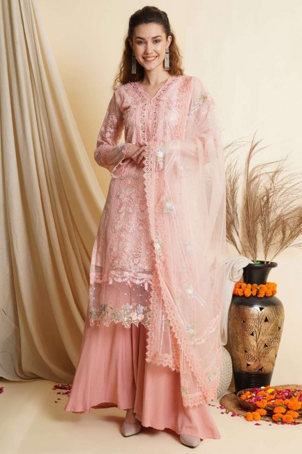 Net Net Palazzo Suit with Thread