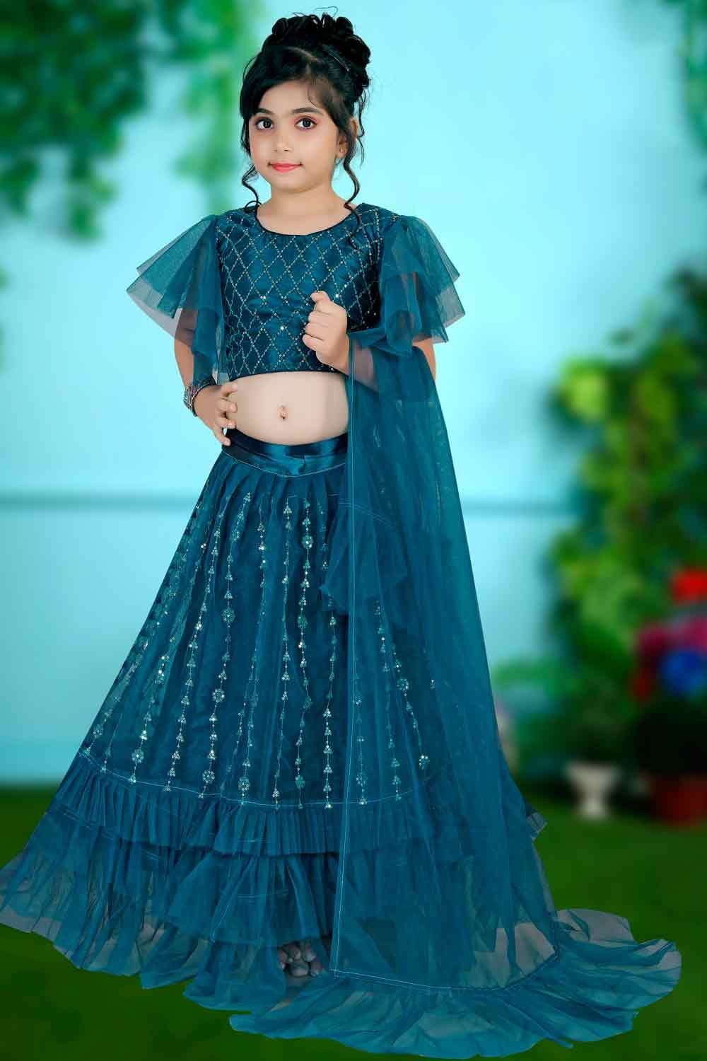 NF140 Girls Designer Lehenga Choli, Size : 30 TO 36 at Rs 1,750 / Piece in  Surat