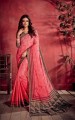 Charming Pink Art silk saree