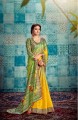 Latest Ethnic Multicolor Tussar silk saree