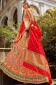 Delicate Multi color Banarasi Silk Lehenga Choli