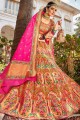 Magnificent Multi color Banarasi Silk Lehenga Choli