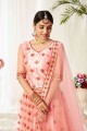Sassy Light pink Net Lehenga Choli