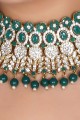 Green Stones pearls Necklace