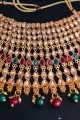 Multicolor Stones pearls Necklace