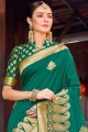 Attractive Green Silk saree