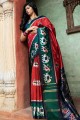 Dashing Red Silk saree