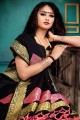 Beautiful Black Silk Saree