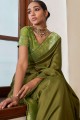 Appealing Green Silk Saree