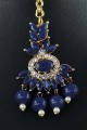 Blue Stones pearls Necklace