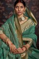 Divine Green Silk Saree