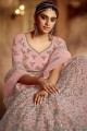 Charming Pink Soft net Bridal Lehenga Choli