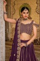 Georgette Party Lehenga Choli with Embroidered