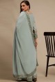 Georgette Eid Palazzo Suit with Thread