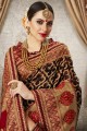 Attractive Black Silk saree