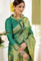 Classy Silk saree in Green