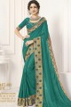 Adorable Green Silk saree