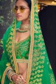 Dazzling Green Banglori silk Lehenga Choli