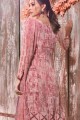 Old rose  Crepe Palazzo Suits