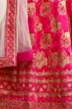 Beautiful Pink Silk Lehenga Choli