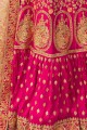 Adorable Rani pink Silk Lehenga Choli