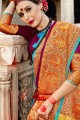 Gorgeous Wine Art Silk saree