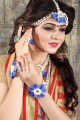Impressive Beige Khadi Art Silk saree