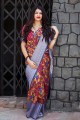 Ravishing Maroon Art Silk saree