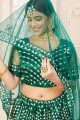 Ravishing Green Net Lehenga Choli