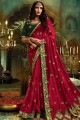 Appealing Rani pink Art silk Saree