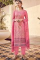 Light pink Silk and viscose Palazzo Suit