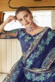 Gorgeous Blue Silk Saree