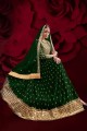 Green Georgette Eid Anarkali Suit