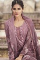 Levender purple Georgette Salwar Kameez