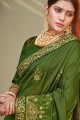 Impressive Green Silk Saree