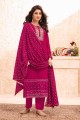 Pink Georgette Eid Pakistani Suit