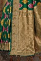 Classy Green Banarasi raw silk Banarasi Saree