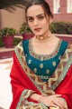 Beautiful Red Silk  Saree