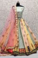 Silk Lehenga Choli in Multicolor