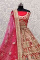 Wedding Lehenga Choli in Pink