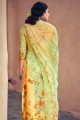 Green Cotton Palazzo Suit