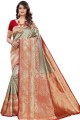 Elegant Silk Saree in Red