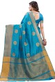 Modish Silk Saree in Blue