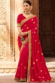 Gorgeous Silk Saree in Red