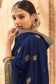 Attractive Silk Saree in Blue