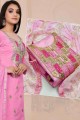 Light pink Chanderi Salwar Kameez