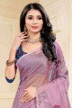 Dazzling Silk Saree in Purple
