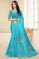 Enticing Silk Saree in Blue