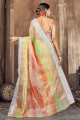 Multy Weaving South Indian Saree in Cotton and silk