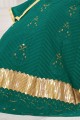 Rama  Eid Anarkali Suit in Embroidered Georgette